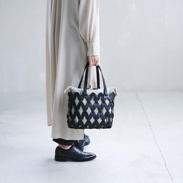 Enseのカゴバッグ新シリーズ | sukashi tote mini用のボディ