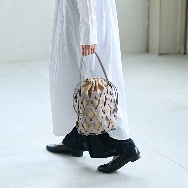 Enseのカゴバッグ | sukashi 2way shoulder用のボディ - Ense Enseのカゴバッグ | sukashi 2way shoulder用のボディ - Ense