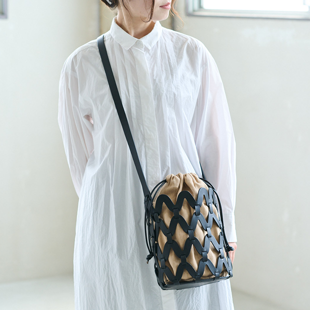 Enseのカゴバッグ | sukashi 2way shoulder用のボディ - Ense Enseのカゴバッグ | sukashi 2way shoulder用のボディ - Ense