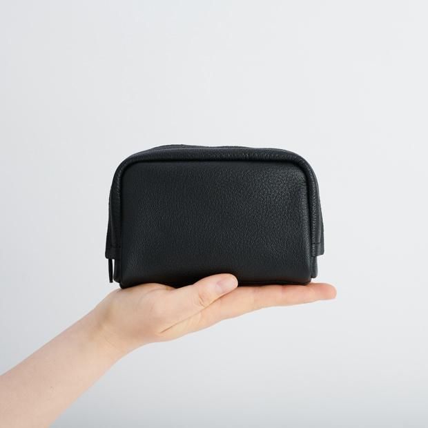 nova pouch S | 開けっ放しポーチ | ゴートレザー - Ense Online