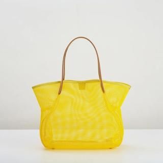 mesh tote M -yellow-<img class='new_mark_img2' src='https://img.shop-pro.jp/img/new/icons8.gif' style='border:none;display:inline;margin:0px;padding:0px;width:auto;' />