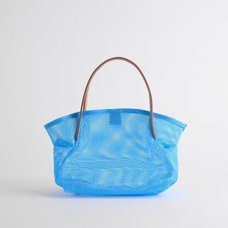 mesh tote mini -blue-<img class='new_mark_img2' src='https://img.shop-pro.jp/img/new/icons8.gif' style='border:none;display:inline;margin:0px;padding:0px;width:auto;' />