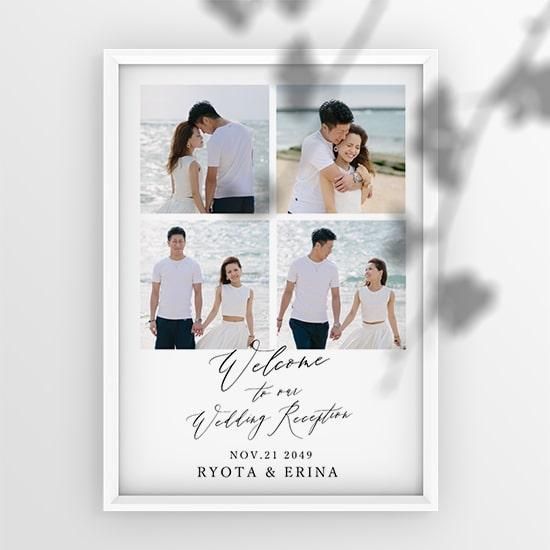 ウェルカムボード　結婚式　二次会　開運 ウェルカムボード【結婚式や二次会などに】の通販 by wedding