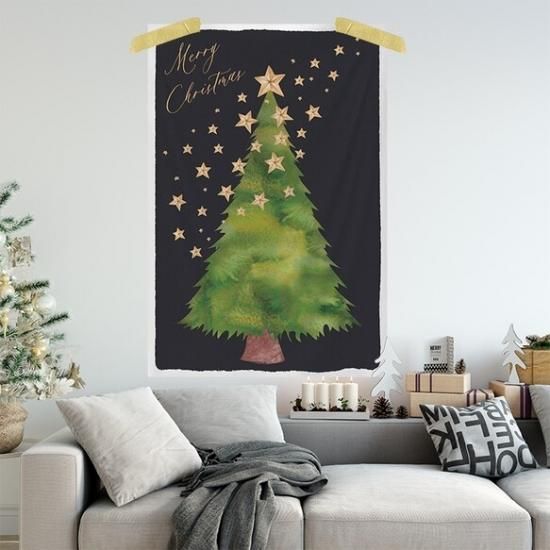 クリスマス タペストリー もみの木 クリスマスタペストリー クリスマス タペストリー もみの木 クリスマスタペストリー