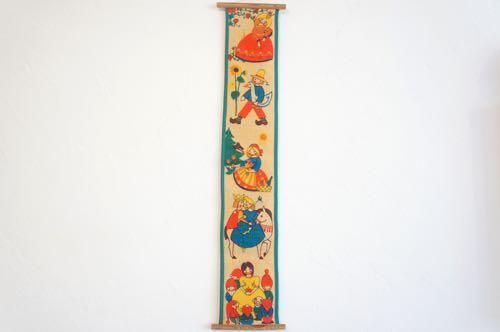 ヴィンテージ タペストリー 壁かけ / スウェーデン