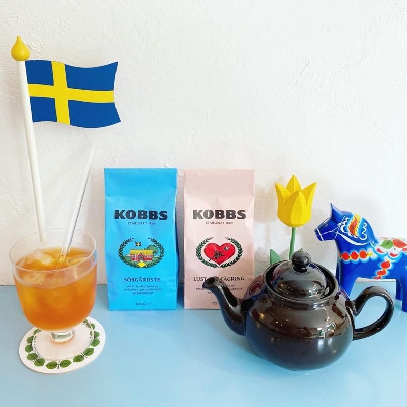 スウェーデン 紅茶 KOBBS コブス パッション&ビューティー