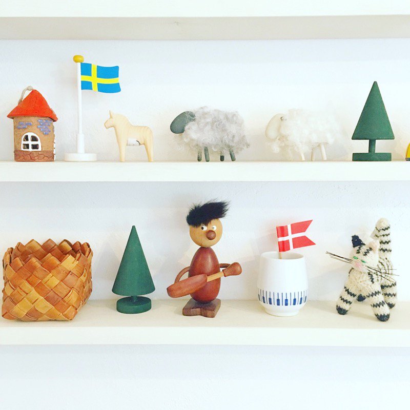 北欧 デンマーク コペンハーゲン 人形 コレクターズグッズ ビンテージ-