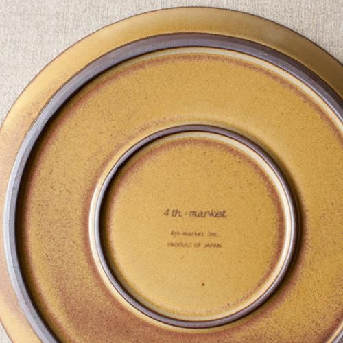 Baratta Scotland 木製プレート TEAK WOOD】輪花 rinka プレート S 12cm 木製 ウッドプレート