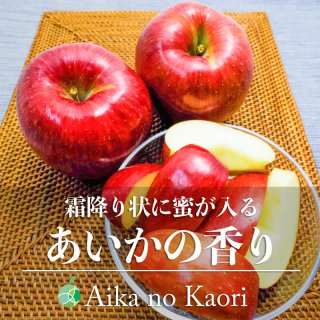 送料無料　あいかの香り　りんご　贈答用　約2kg　4〜6玉　長野県産