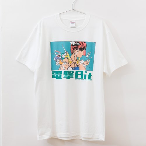LUCA TIERI Tシャツ 「Dengeki Bit」　M、Lサイズのみ