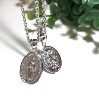 silver1000*純銀製*Y字ひし形デザインチェーンネックレス - 純銀