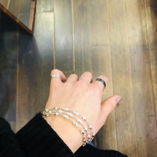 silver1000*純銀製*Y字ひし形デザインチェーンネックレス - 純銀