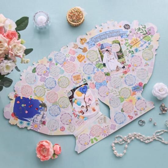 ダイカット色紙フラワーブーケ 大きな花束をイメージした二つ折り色紙 寄せ書きやギフトにおすすめ ダイカット色紙フラワーブーケ 大きな花束をイメージした二つ折り色紙 寄せ書きやギフトにおすすめ