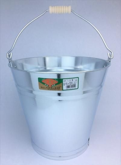 バケツ10号15l 左官道具 外構道具 建築道具屋 こてモン