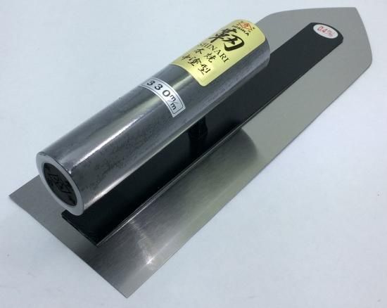 靭本焼中塗型鏝0.4mm厚330mm,ヒシカ,HISIKA鏝,梶原鏝製作所