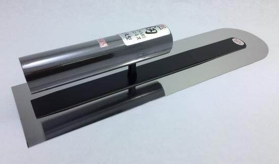 靭ステン先丸型鏝0.4mm厚360mm,ヒシカ,HISIKA鏝,梶原 靭ステン先丸型鏝0.4mm厚360mm,ヒシカ,HISIKA鏝,梶原