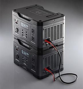 大容量ポータブル電源 多摩電子工業株式会社】ポータブル電源300W／288Wh／80000mAh