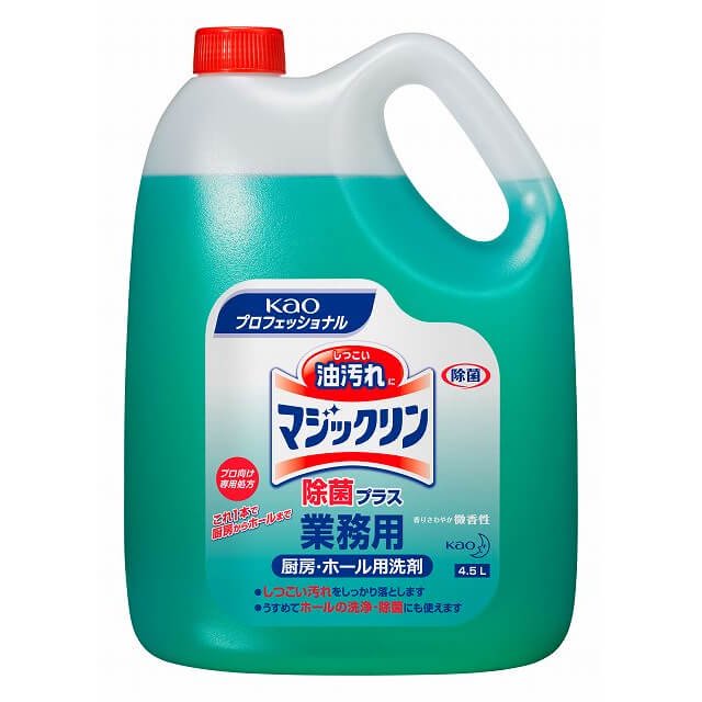 激安】花王 マジックリン除菌プラス 4.5L（4入） - 業務用消耗品の激安