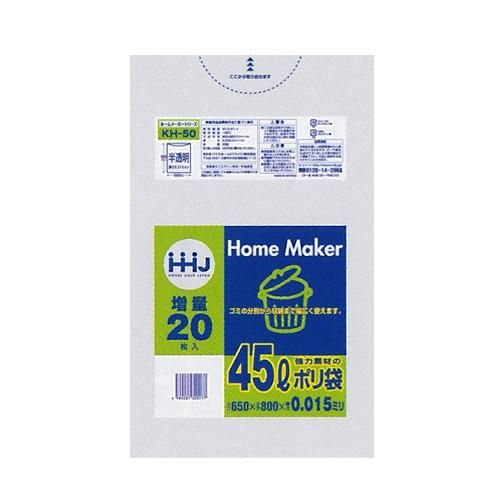 HHJ KH50 ݥ 45L ȾƩ 0.015 HDPE 20硡60 6,798(ǹ)