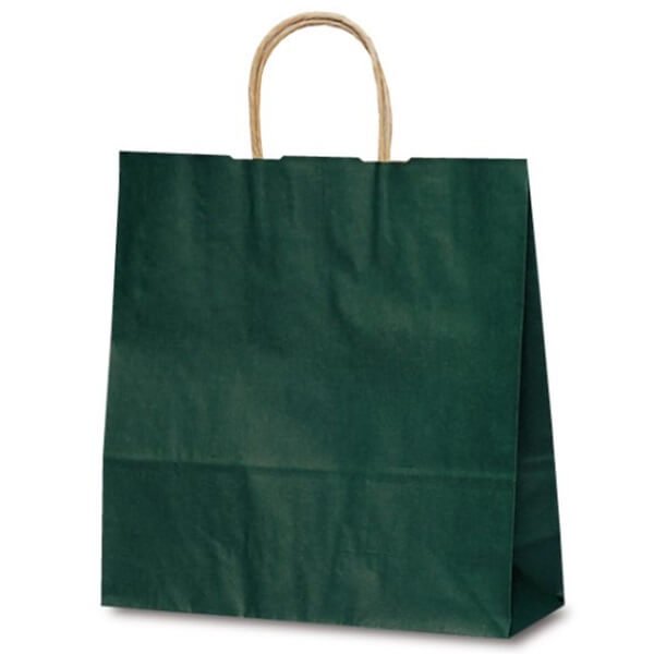 自動紐手提袋　カラー（緑）　T-6　激安】No.1664　業務用消耗品の激安通販