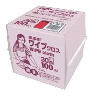 安い！フジスーパーワイプクロス ピンク　【1800枚入り】（100枚×18袋）9,372円(税込)
