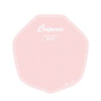クレープ包装紙 変形 デリシャス ピンク 200枚袋　【3000枚入り】（200枚×15）
