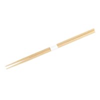 竹箸 角箸 24cm（9寸） 白帯巻　【3000膳入り】（100膳×30）