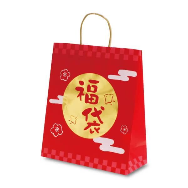 【今季分販売終了】No.1058 福袋 手提げ袋 プレミアムふくまる 中　【50枚入り】 8,470円(税込)