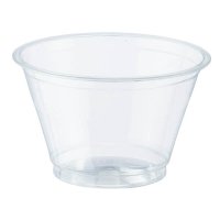 HEIKO 透明デザートカップA-PET 7オンス（約200ml） 浅型 透明　【1000個入り】（50個×20）