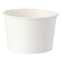 HEIKO アイスカップ 16オンス（約480ml） ホワイト 本体/蓋　【500個入り】（50個×10）