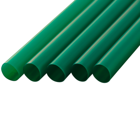 No.611 タピオカストロー 12mm×21cm 包装なし 緑 130本　【20箱入り】 10,098円(税込)