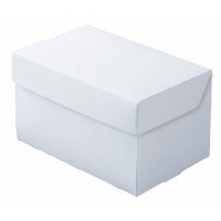 安い！ケーキサービス箱 CP105-ホワイト 3×4　【500枚入り】11,715円(税込)