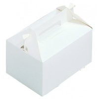 安い！手提ケーキ箱 ハンドボックス ホワイトP 3×4　【500枚入り】11,979円(税込)