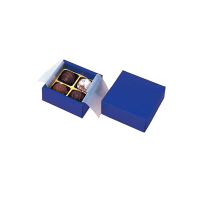 安い！チョコレート箱 RSトリフケース ブルー 4ヶ用　【100枚入り】5,885円(税込)