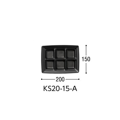 CT沙楽 KS20-15-A 黒BK 身　【800個入り】 14,344円(税込)