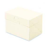 安い！ケーキサービス箱 ロックBOX105 アイボリー 5×7　【200枚入り】10,802円(税込)