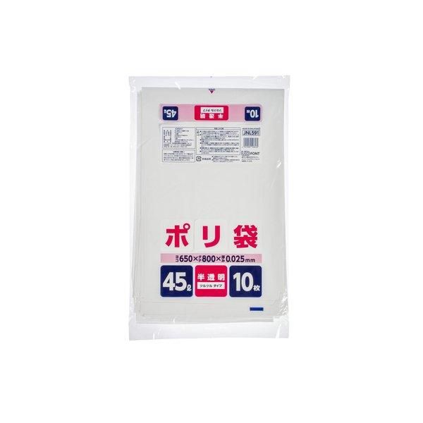 ѥå JNL591 ѥݥ 45L ȾƩ 0.025 LLDPE 10硡60 7,458(ǹ)