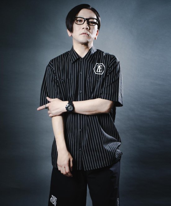 T/C stripe evokelogo S/S work shirt BLACK<img class='new_mark_img2' src='https://img.shop-pro.jp/img/new/icons20.gif' style='border:none;display:inline;margin:0px;padding:0px;width:auto;' />