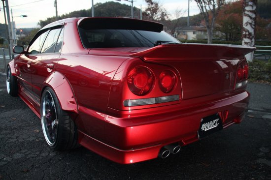 R34セダン用FRP製トランクウイング - shaft-autoservice online shop