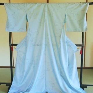 暈し小紋 裄丈69 着物 - こまものや七緒 オンラインショップ - 着物からはじまる