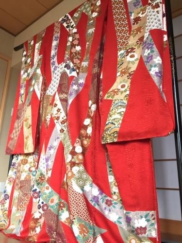 友禅 振袖 艶紅地 かづら柄 石原呉服店オンラインショップ 友禅 振袖 艶紅地 かづら柄 石原呉服店オンラインショップ