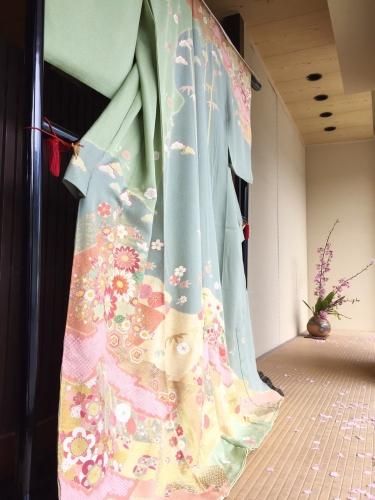 初代 松井青々作 松皮菱 松竹梅 訪問着 - 石原呉服店オンライン 初代 松井青々作 松皮菱 松竹梅 訪問着 - 石原呉服店オンライン
