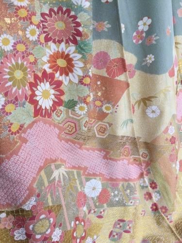 初代 松井青々作 松皮菱 松竹梅 訪問着 - 石原呉服店オンライン 初代 松井青々作 松皮菱 松竹梅 訪問着 - 石原呉服店オンライン