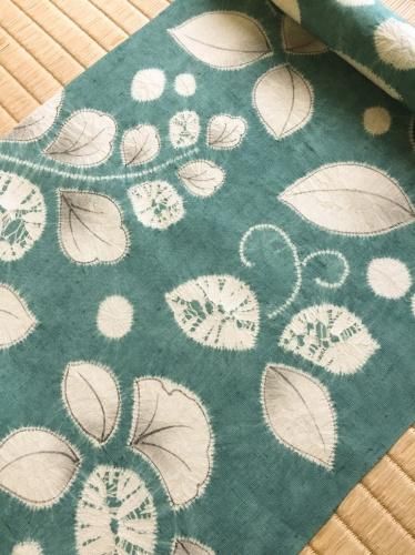 藤井絞謹製 蓬地 辻ヶ花柄 名古屋帯 - 石原呉服店オンラインショップ