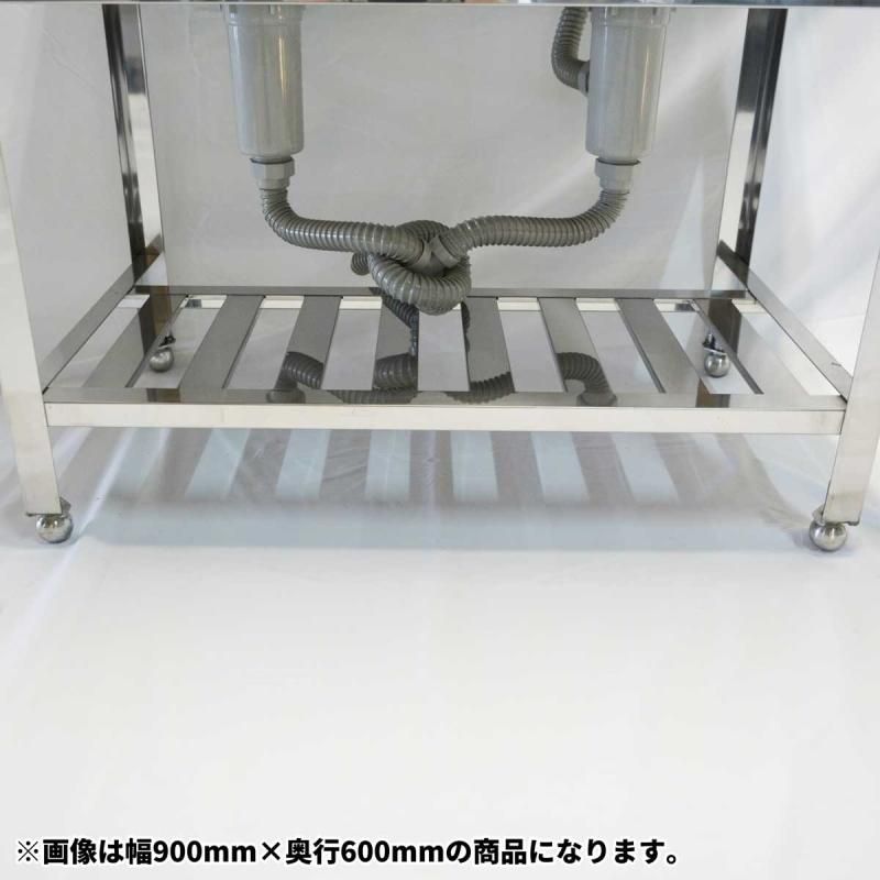 ステンレス 二槽シンク 流し台 幅1000×奥行600×高さ800 CHA ステンレス 二槽シンク 流し台 幅1000×奥行600×高さ800 CHA