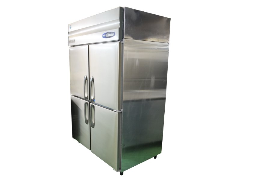 贈与 新品 冷凍冷蔵庫 ホシザキ HRF-120AF-1 業務用 2室冷凍庫 冷蔵庫 タテ形 4ドア 省エネ インバーター 店舗 送料込 