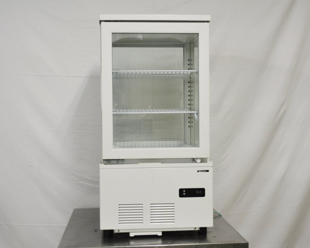 サンデン 卓上冷蔵ショーケース AG-63NWB 2022年製 W434×D446×H854 引取限定 業務用 中古 94171  厨房市場のネット通販｜業務用中古厨房機器のリサイクルショップ