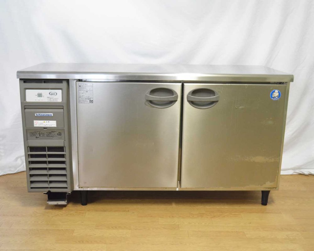 2019年製 北沢産業 （フクシマ）冷蔵コールドテーブル 台下 ヨコ型 