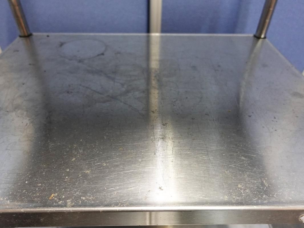 ステンレス製 厨房機器 フタ、台車付き保管庫　(引取り可） ステンレス製 厨房機器 フタ、台車付き保管庫 (引取り可） ステンレス