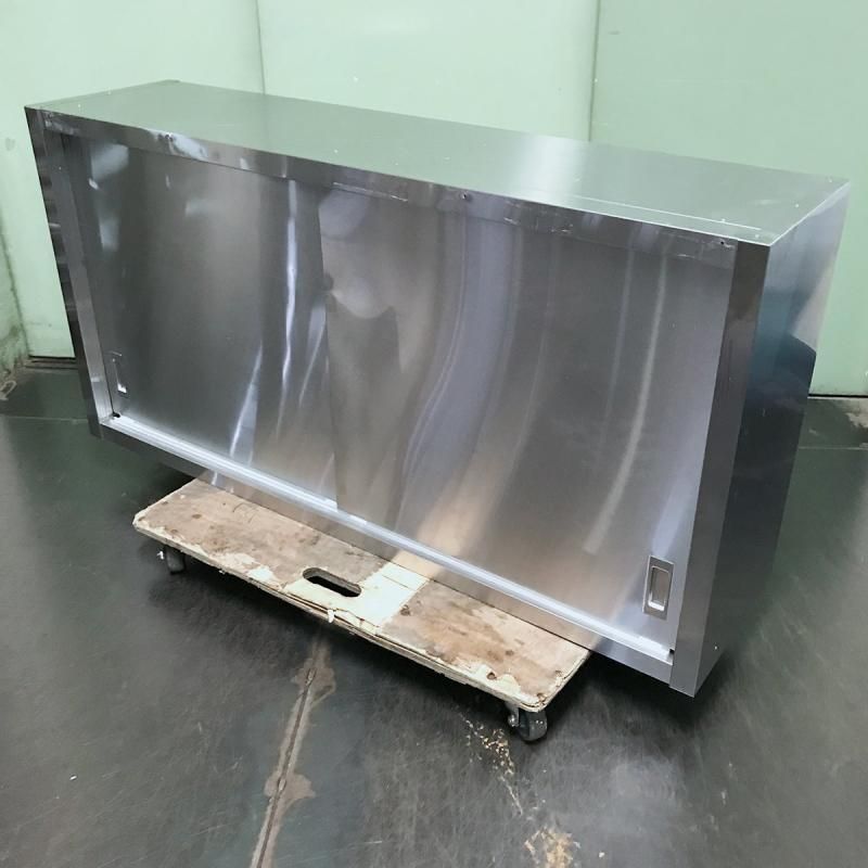 ステンレス タニコー 吊戸棚 食器棚 W1400×D350×H700 業務用 ステンレス タニコー 吊戸棚 食器棚 W1400×D350×H700 業務用